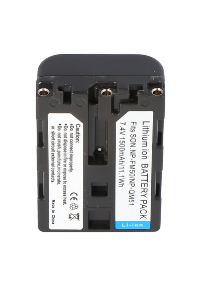 Sony Np-fm50, Np-fm51, Ccd-trv İçin Uygun Accucell Pil
