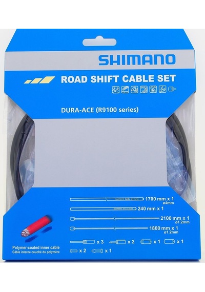 Shimano Dura-Ace R9100 Vites Kablo Seti Siyah(y0bm98010) Siyah