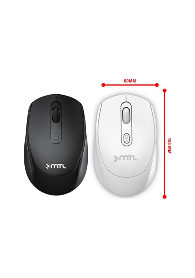 Bluetooth Şarj Edilebilir Kablosuz Ve Çift Mod Sessiz Mouse 800 - 1200 - 1400 Dpı Mt8122 Diğer
