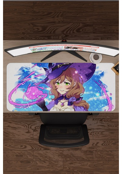 Lisa Genshin Impact Anime Oyuncu V1 - 90x40 Xxl Gaming Mouse Pad Fare Altlığı