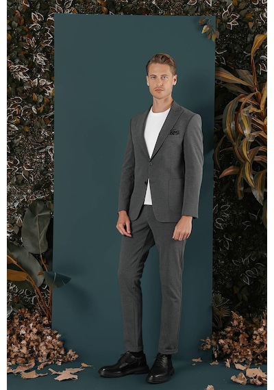 Efor C 659 Slim Fit Antrasit Spor Ceket Antrasit