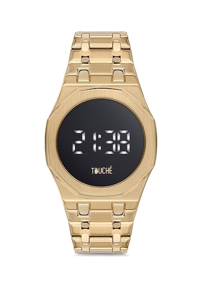 Touche Gold Renk Dokunmatik Kol Saati