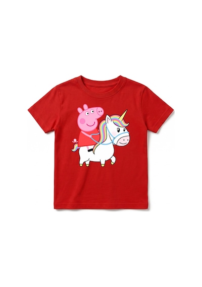Urbantrendstore Peppa Pig Temalı Unisex Kız Çocuk Erkek Çocuk Bisiklet Yuvarlak Yaka Basic Kısa Kollu %100 Pamuk Tişört Kırmızı Urbantrendstore Peppa Pig Temalı Unisex Kız Çocuk Erkek Çocuk Bisiklet Yuvarlak Yaka Basic Kısa Kollu %100 Pamuk Tişört Kırmızı