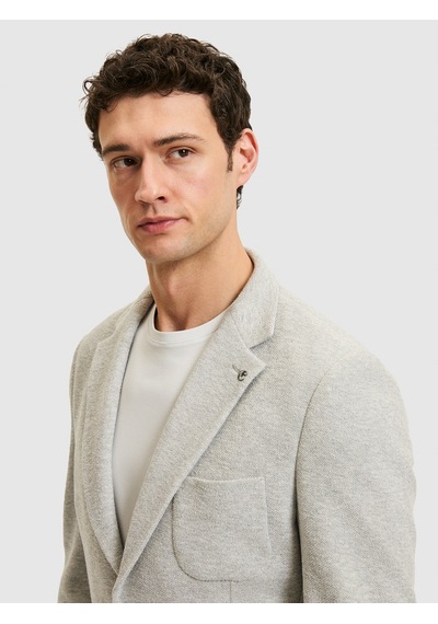 Cacharel Gri Slim Fit Spor Ceket