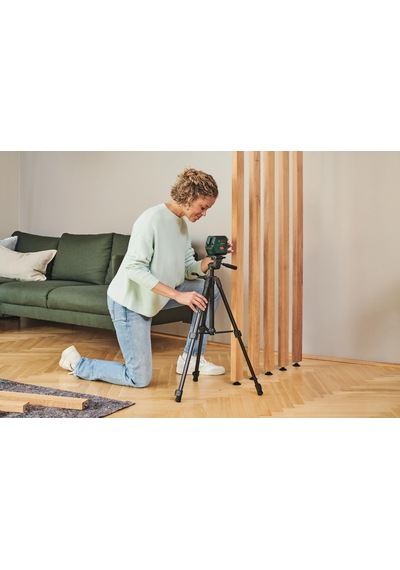 Home And Garden Universallevel 2 Çapraz Çizgi Lazeri Set Tripod, 2 X Pil Aa , Yumuşak Saklama Çantası İle