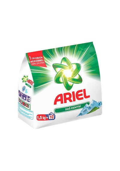 3 Adet Ariel Çamaşır Deterjanı 1.5 Kg Dağ Esintisi Beyazlar Diğer