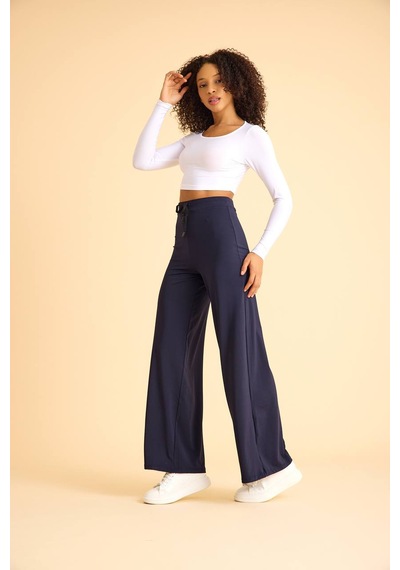 Lismina Lacivert Yoga Tayt Pantolonu