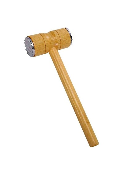 Mucit Home Bambu Saplı Et Dövme Tokmağı Çift Taraflı Et Dövücü