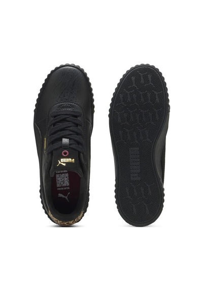 Puma 40264202 Carına 3.0 Anımal Flaır Black Gold Kadın Sneaker Siyah