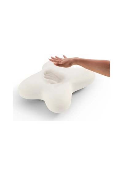 Doqu Home Visco Kelebek Yastık 53 Cm X 42 Cm - Beyaz Beyaz