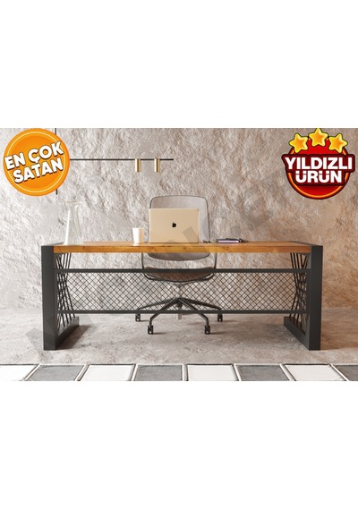 Ntconcept Alfa Doğal Ahşap Ofis Masası