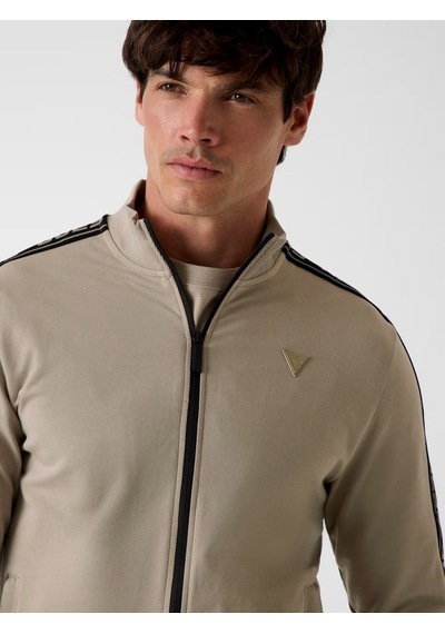 Guess Z2yq12k6zs1 New Arlo Erkek Sweatshirt Bej
