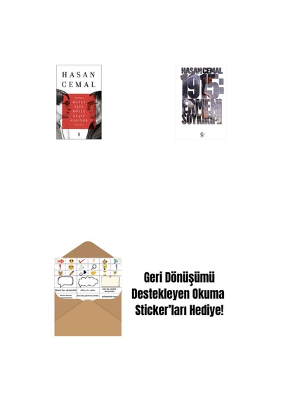 Hayat İşte Böyle Geçip Gidiyor + 1915: Ermeni Soykırımı + Okuma Sticker'ları