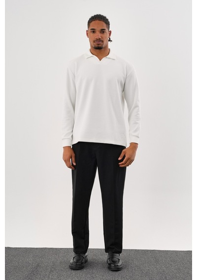 Redline Mellow Oversize Sweatshirt Beyaz