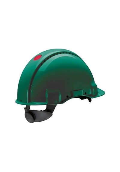 3M PELTOR G3000 Uv Korumalı Vidalı Baret - Yeşil