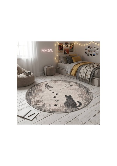 Pati Dostu Kedi Desenli Dijital Baskı Pamuk Dokuma Kaymaz Taban Salon Halısı Ve Çocuk-genç Odası Yuvarlak Gri 923552564 Yuvarlak Gri Pati Dostu Kedi Desenli Dijital Baskı Pamuk Dokuma Kaymaz Taban Salon Halısı Ve Çocuk-genç Odası Yuvarlak Gri 923552564 Yuvarlak Gri