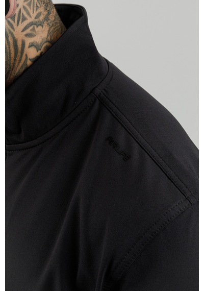 Airlife Sportswear Tam Boy Fermuarlı Erkek Dik Yakalı Eşofman Takımı Siyah