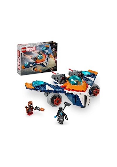 LEGO® Marvel Rocket’in Warbird Aracı Ronan’a Karşı 76278 8+ Yaratıcı Oyuncak Yapım Seti - 290 Parça