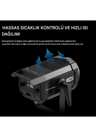 Gdx Cn-300c Iı Video Ve Fotoğraf Sürekli Işık