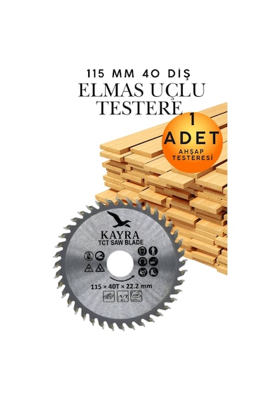 1 Adet 115 Mm 40 Diş Ahşap Kesme Testeresi Bıçağı - Avuç Taşlama Spiral Uyumlu Profesyonel Ağaç, Sunta, Mdf, Kontrplak Kesici Testere Diski Seti - Hassas Ve Pürüzsüz Kesim Ağaç Testere Ucu 1 Adet 115 Mm 40 Diş Ahşap Kesme Testeresi Bıçağı - Avuç Taşlama Spiral Uyumlu Profesyonel Ağaç, Sunta, Mdf, Kontrplak Kesici Testere Diski Seti - Hassas Ve Pürüzsüz Kesim Ağaç Testere Ucu