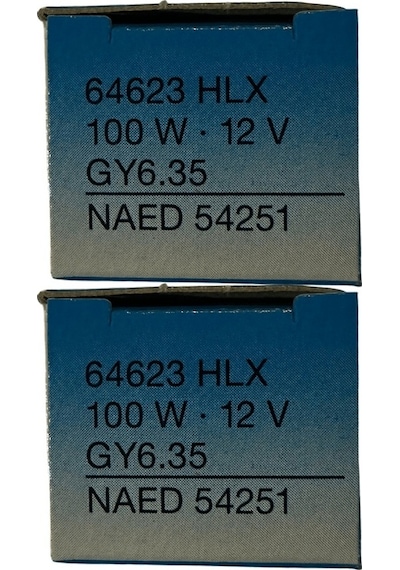 Osram 64623 Hlx 100w 12v Gy6.35 Duylu Eva Halojen Ampul 2 Adet