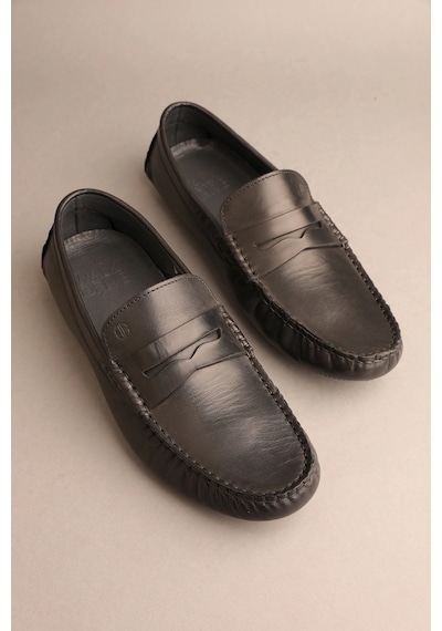 Gondol Erkek Hakiki Deri Klasik Loafer Lacivert 41 Ttx.294 Çok Renkli