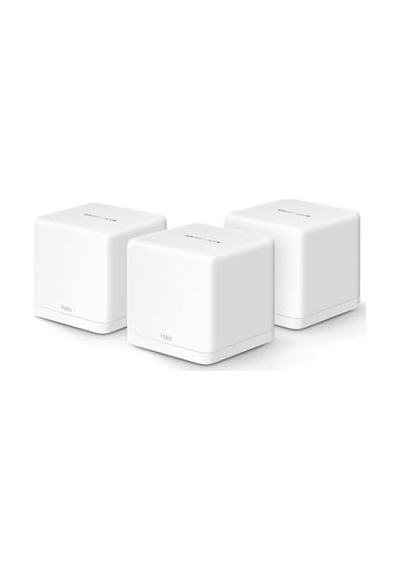 Halo H60x 3-pack, Ax1500mbps, Dual-band, Gigabit Portları, 100'e Kadar Cihaz Bağlanabilir, 550 M²'ye Kadar Kapsama, Akıllı Bağlantı, Mobil Uygulama İle Kolay Kurulum, Wi-fi 6 Mesh Sistemi