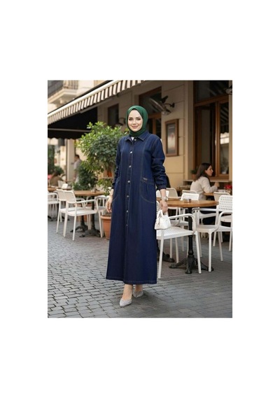 Hb Harma Time Butik Kadın Düğmeli Cepli Kar Yıkamalı Denim Lacivert Kot Kap Lacivert Lacivert Hb Harma Time Butik Kadın Düğmeli Cepli Kar Yıkamalı Denim Lacivert Kot Kap Lacivert Lacivert