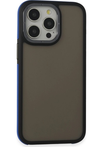 Apple Uyumlu iPhone 13 Pro Max Harvel Kapak Lacivert,
