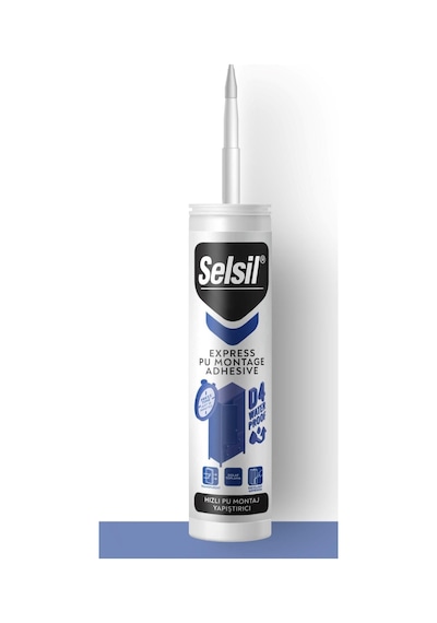 Selsil D4 Dolap Toplama Silikonu 300ml Şeffaf