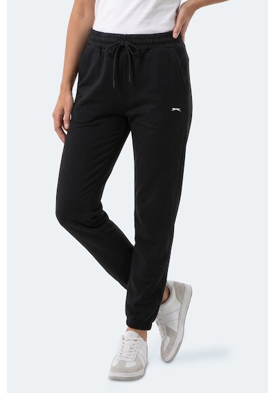 Slazenger Merya I Kadın Slim Fit Siyah Eşofman Altı