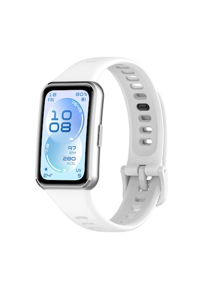 Huawei Band 11 Pro Silikon Klasik Kordon Beyaz