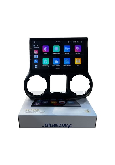 Jeep Wrangler - Rubıcon Blueway 4-64 Profesyonel Oem Multimedia 10"