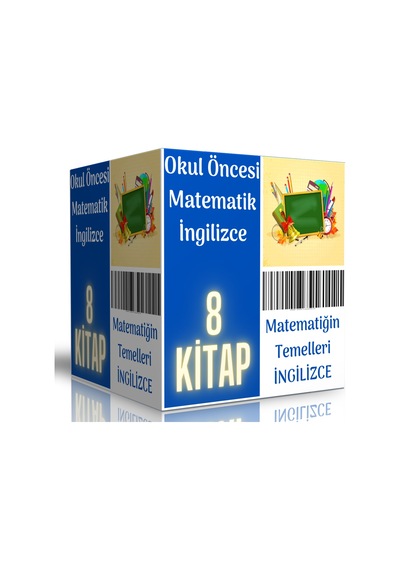Okul Öncesi Matematik – Ingilizce Kitap Seti 8 Kitap