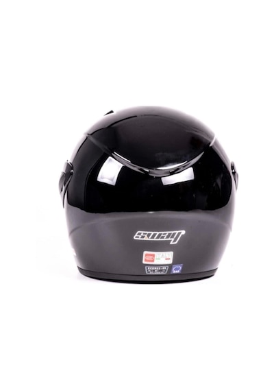 Sway SW-733-700 Açık Motosiklet Kaskı Parlak Siyah