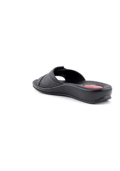Ceyo 9200-12 Hafızalı Taban Jelli Kadın Terlik - Siyah