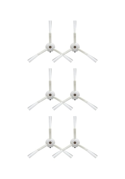 Roborock S50/s55 Uyumlu Yedek Yan Fırça-6 Parça