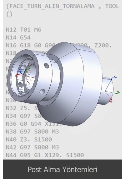 Siemens Nx 2212 Torna Cam Video Ders Eğitim Seti