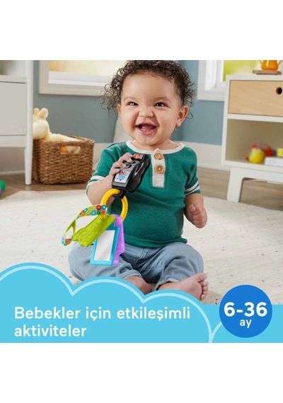 Fisher Price Sesli Eğlen Ve Öğren Eğlenceli Aktivite Anahtarı Hwy40
