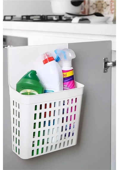 Askılı Dolap Düzenleyici / Hanging Cabinet Organizer Beyaz