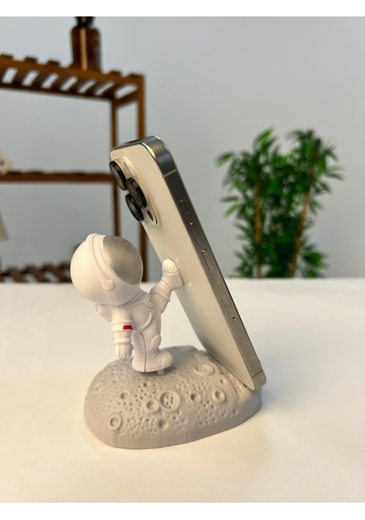 Favora Gri Astronot Telefon Tutacağı Model A