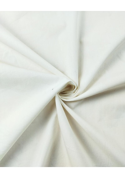 Ekru Pamuk Poplin En 150 Cm X Boy 280 Cm -10233 Ekru
