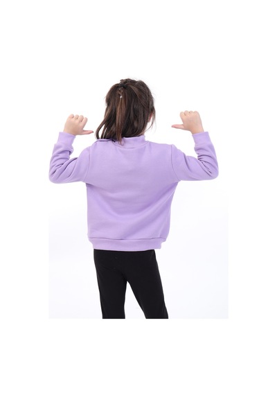 Toontoy Kids Toontoy Kız Bebek Baskılı Sweatshirt Yeşil