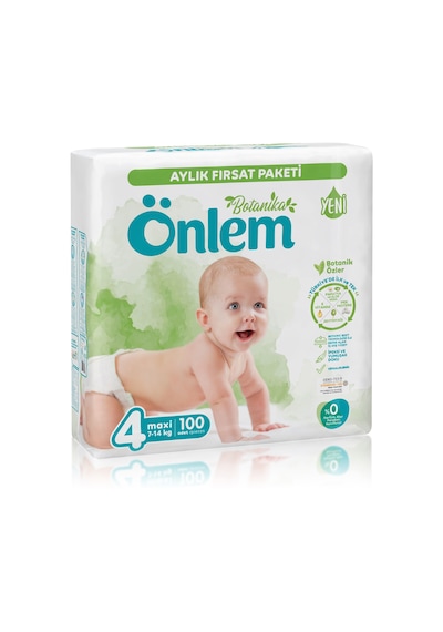 Önlem Botanika Aylık Fırsat Paket Maxi 4 Numara 100 Adet