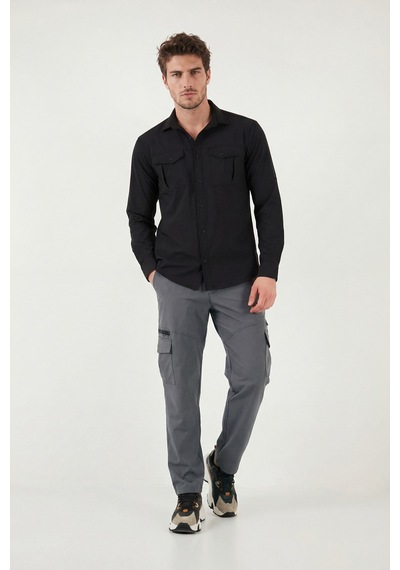 Buratti Erkek Pantolon 693150 Füme Füme