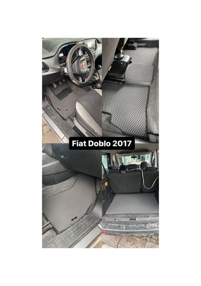 Fiat Doblo 2015+2023 Akıllı Oto Paspas+bagaj Havuzu Tam Set