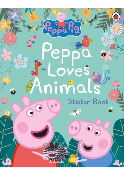 Peppa Pig: Peppa Loves Animals Paperback – Sticker Book