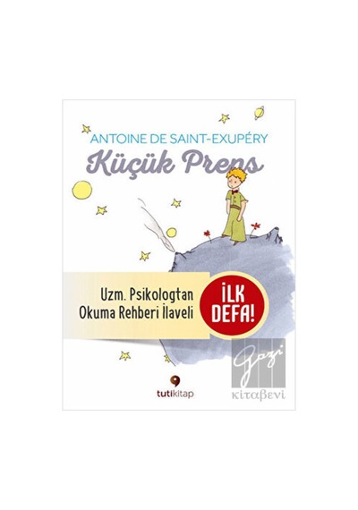 Küçük Prens ve Küçük Prens'i Okuma Rehberi Tuti Kitap  -  Tuti Kitap