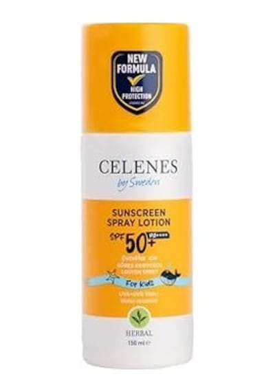 Herbal Spf 50+ Çocuk Güneş Koruyucu Losyon Sprey 150 Ml