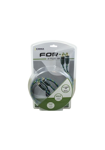 For-x X-1122g-1 Metre Kaliteli Profesyonel-bakır Rca Anfi Kablosu
